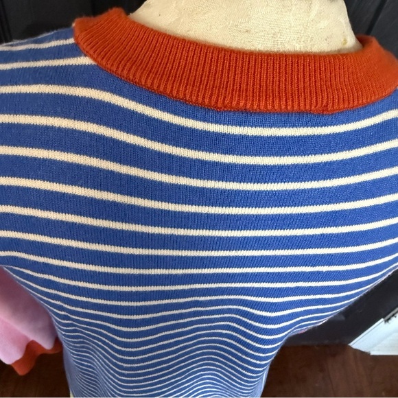 Modcloth Colorblock Sweater 3/4 sleeves - Picture 5 of 11